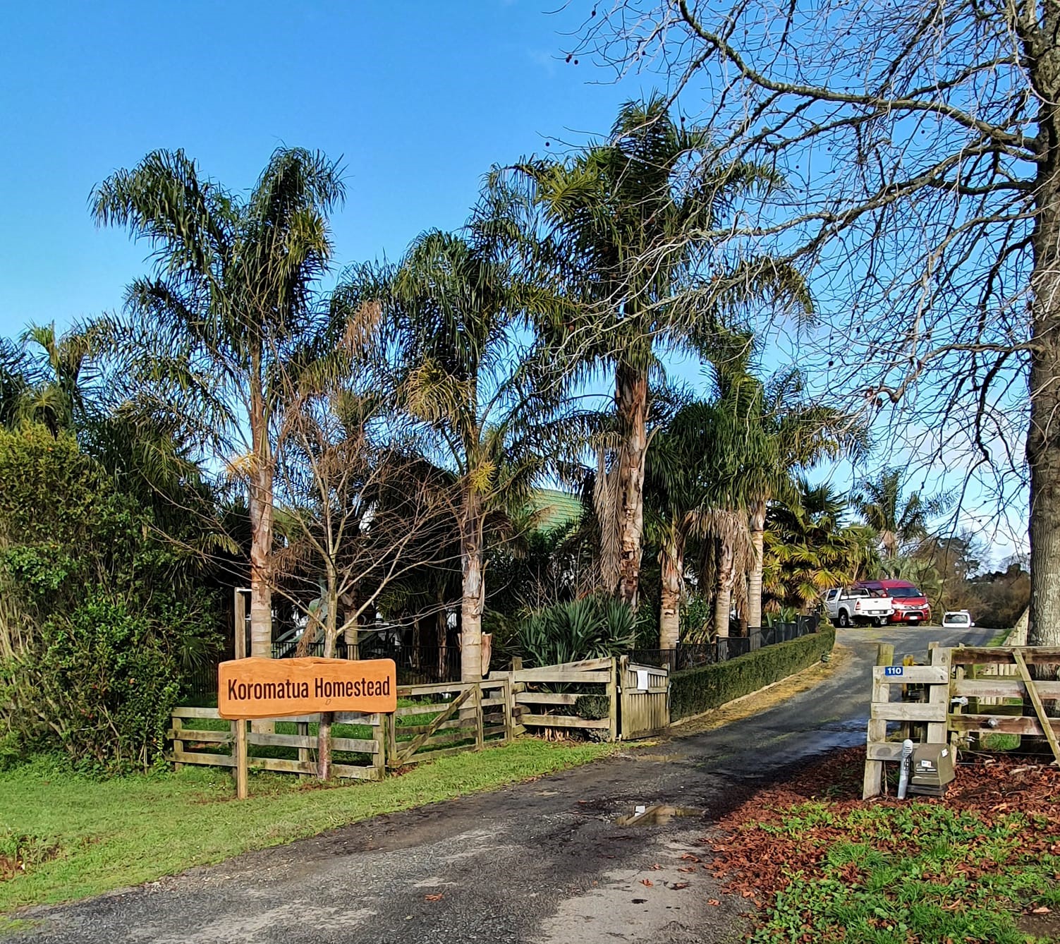 Homestead entrance